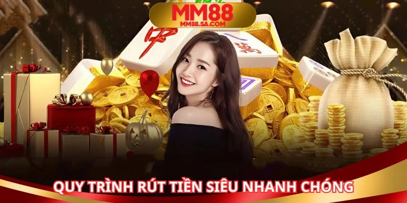 Thao tác thực hiện rút tiền về tài khoản siêu đơn giản